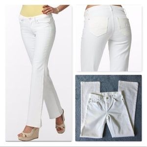 Lilly Pulitzer Main Line Fit White Jeans, Size 2